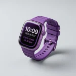Purple Colour Smart watch